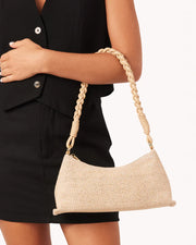 MILLIE Shoulder Bag - Raffia