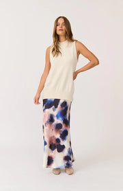 Millie Slip Skirt - Ink Dye