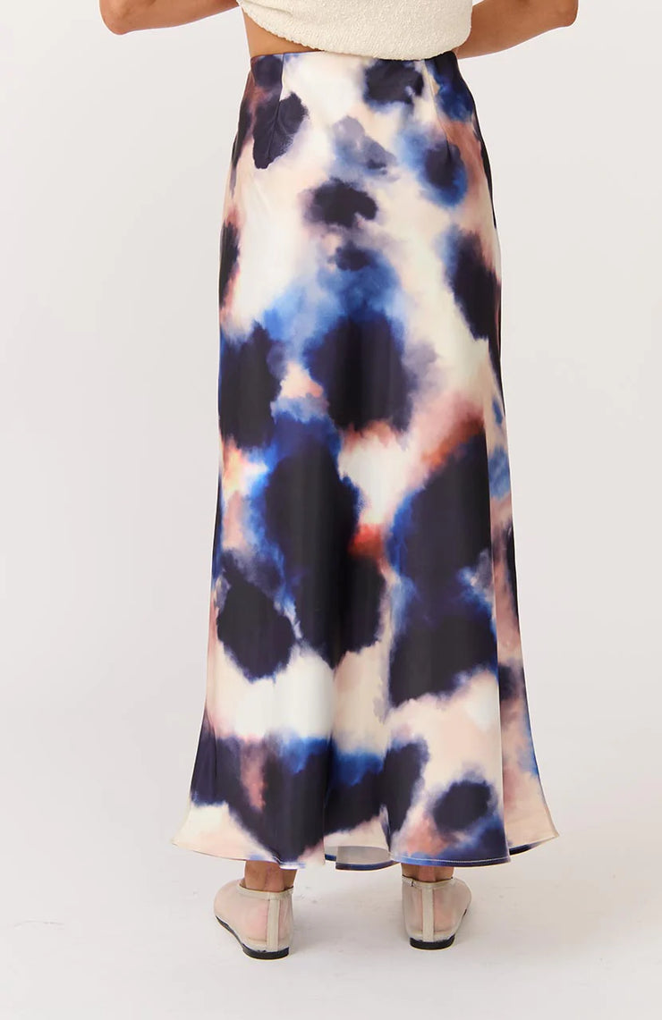 Millie Slip Skirt - Ink Dye