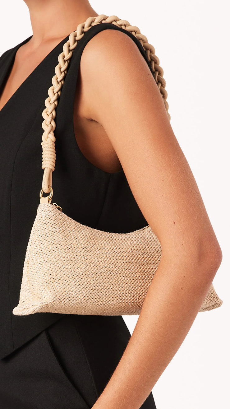 MILLIE Shoulder Bag - Raffia