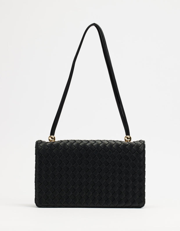 Mina Shoulder Bag - Black