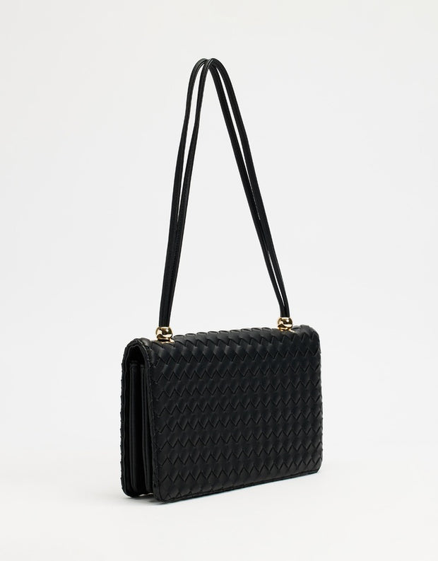 Mina Shoulder Bag - Black