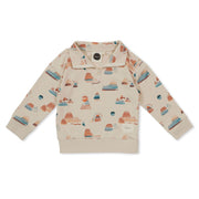 KAPOW - Mountain Top Half Zip Sweater