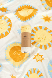 KiiN - Organic Muslin Swaddle - Sunny Day (Limited Edition)