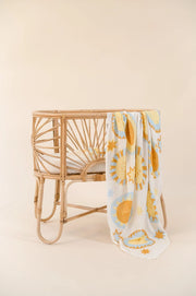 KiiN - Organic Muslin Swaddle - Sunny Day (Limited Edition)
