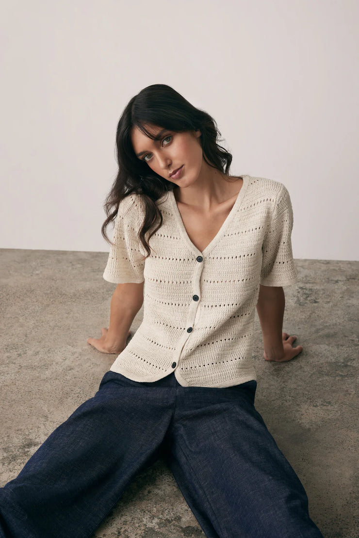 Esmaée - Novel Knit Sweater