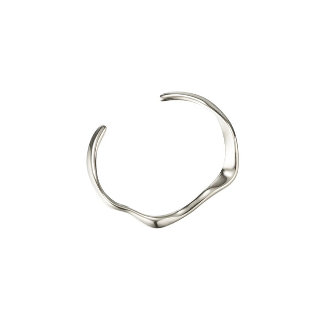 ONDE Cuff Bangle - Sterling Silver Plating