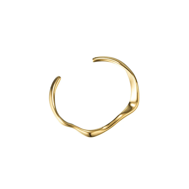 ONDE Cuff Bangle - 14KT Gold Plated