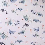 Fitted Cot Sheet - Ocean