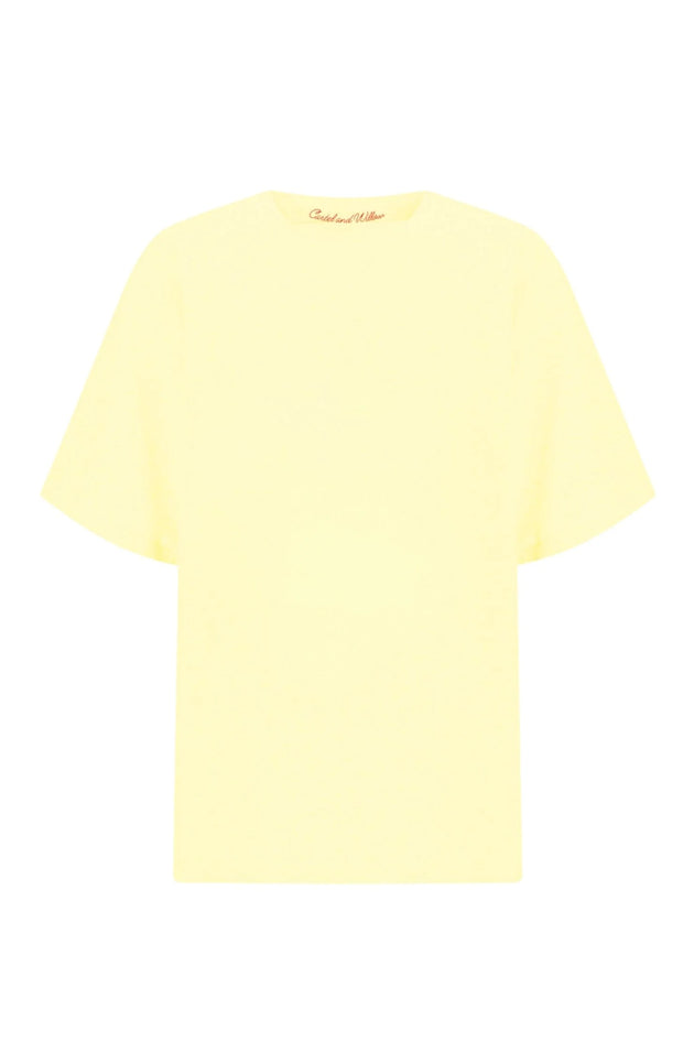 Out Of Office Tee - Vintage Wash Lemon