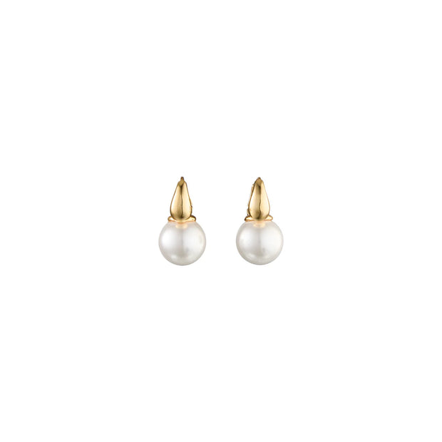 PICCOLA Pearl Earrings - 14KT Gold Plated