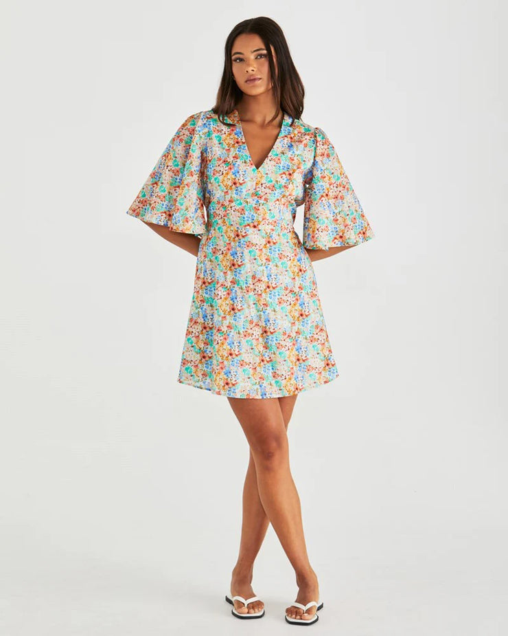 Panna Kimono Sleeve Dress - Blossom