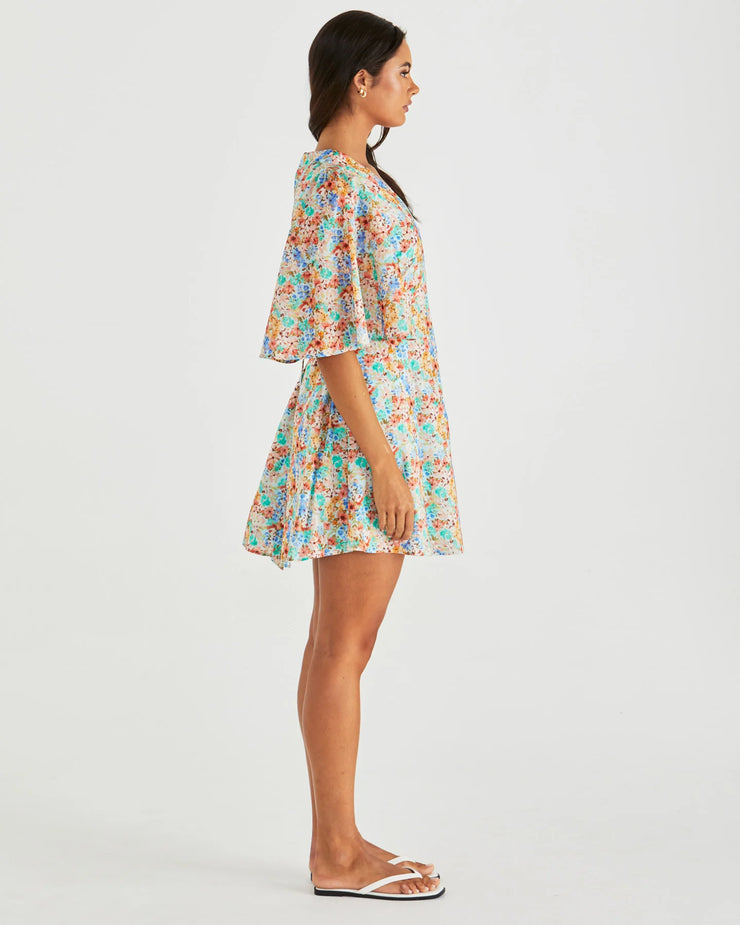 Panna Kimono Sleeve Dress - Blossom
