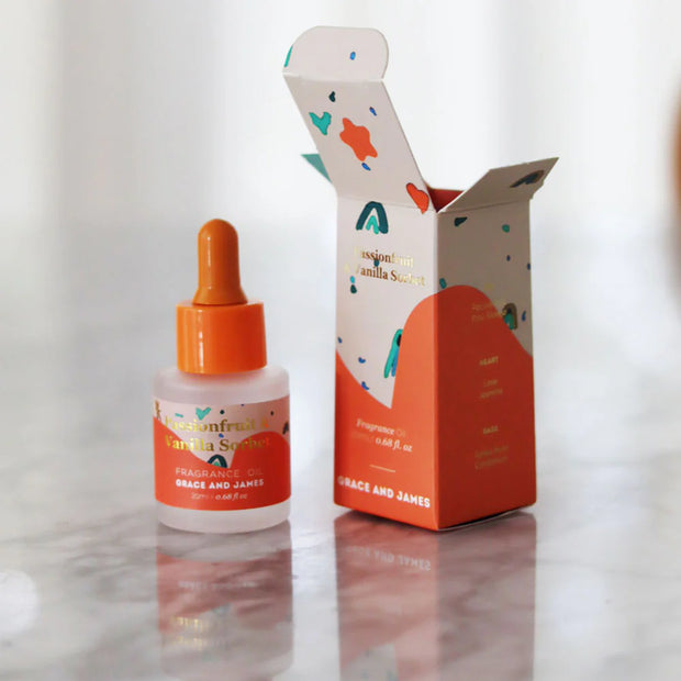 HEART Felt Air Freshener - Passionfruit & Vanilla Sorbet