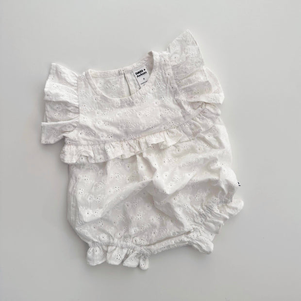 DUKES Pearl Broderie Playsuit