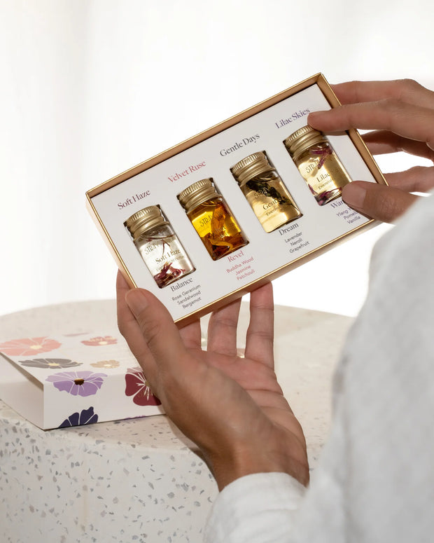 Essential Oil Perfume Roller - Discovery Set - Floral Bliss