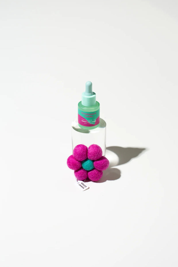 Felt Air Freshener - Persimmon & Vanilla