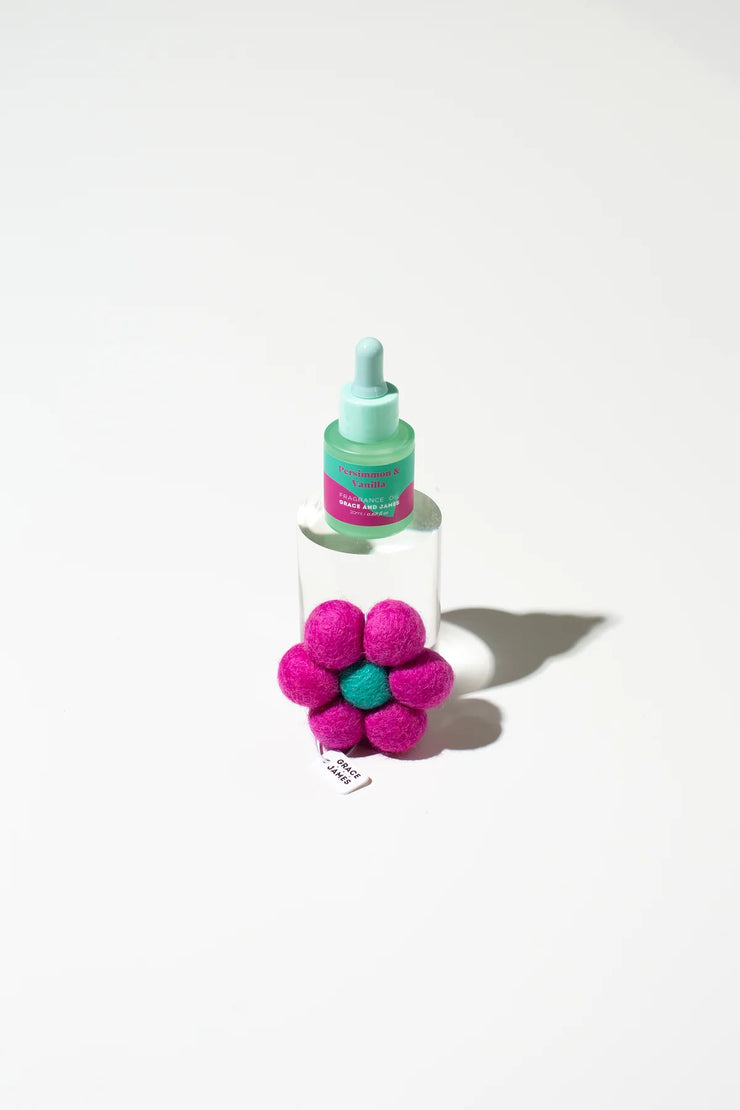 Felt Air Freshener - Persimmon & Vanilla
