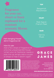 Felt Air Freshener - Persimmon & Vanilla