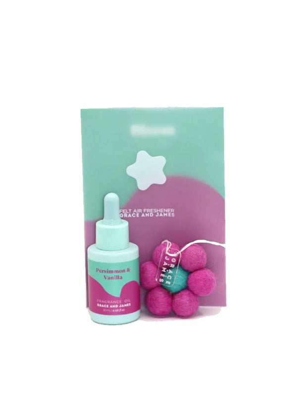 Felt Air Freshener - Persimmon & Vanilla