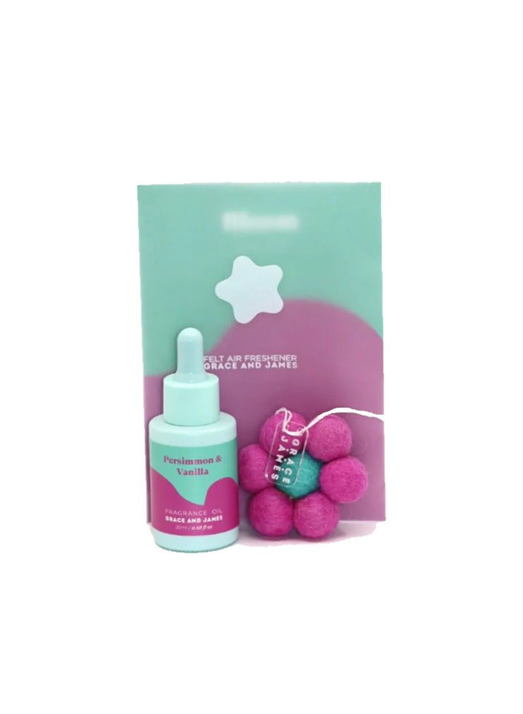 Felt Air Freshener - Persimmon & Vanilla