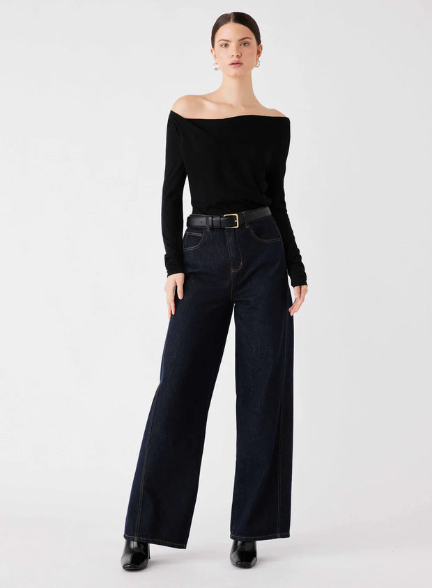 Esmaée - Pinnacle Knit Top - Black