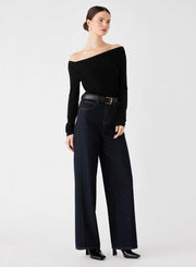 Esmaée - Pinnacle Knit Top - Black