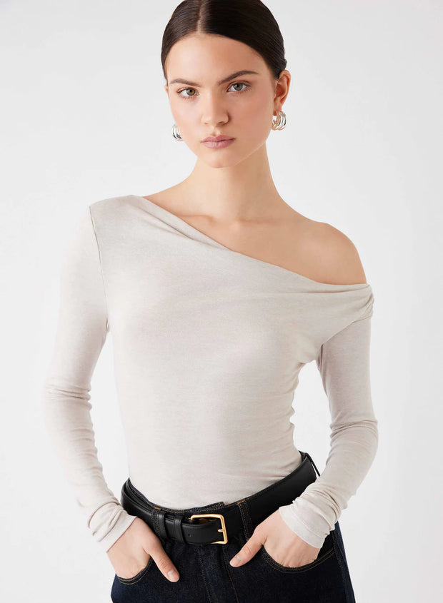 Esmaée - Pinnacle Knit Top - Natural