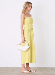 Esmaée - Popsicle Bandeau Dress - Citrus