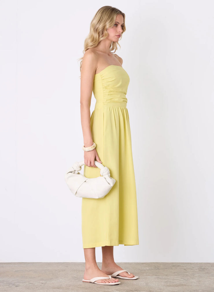 Esmaée - Popsicle Bandeau Dress - Citrus