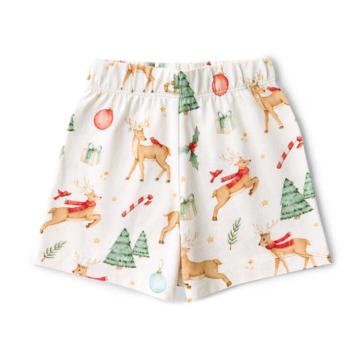 Kids Organic PJ Set - Prancer & Friends