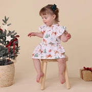 Baby Dress Short Sleeve - Prancer & Friends