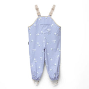 CRYWOLF Rain Overalls - Floral Periwinkle