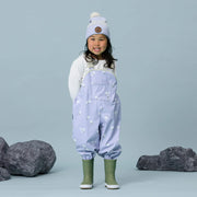 CRYWOLF Rain Overalls - Floral Periwinkle