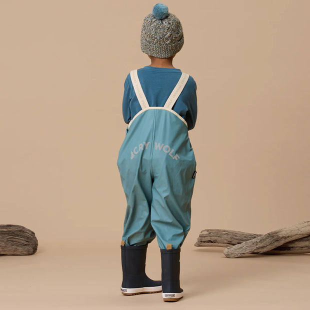 CRYWOLF Rain Overalls - Stone Blue