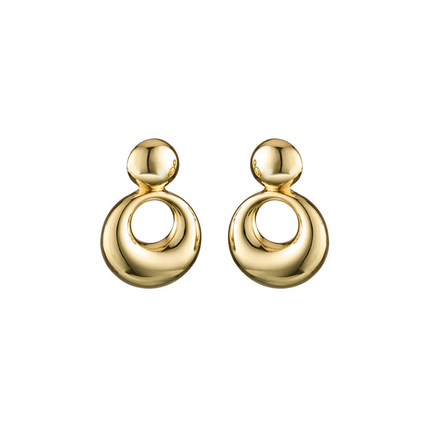 ROTONDO Statement Earrings - 14K Gold Plating