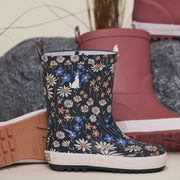 CRYWOLF Rain Boots - Winter Floral