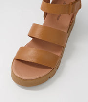 RHEAN - Dk Tan Leather / Tan Sole