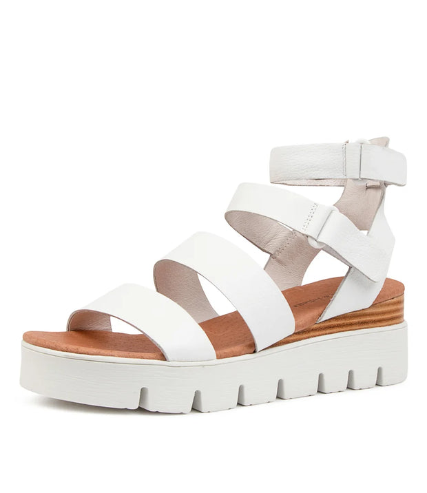 RHEAN - White Leather