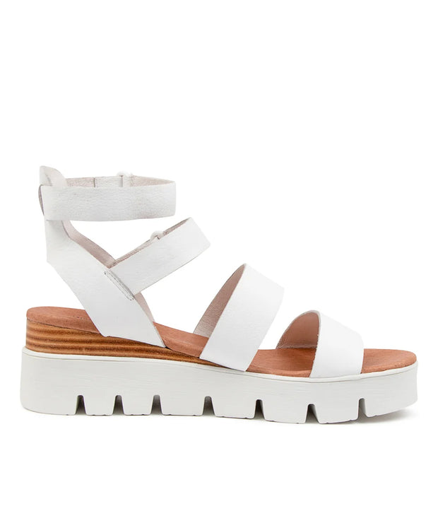 RHEAN - White Leather