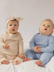 RAI & Co - Ribbed Onesie - Beige