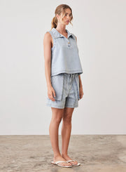 Esmaée - Riptide Denim Top