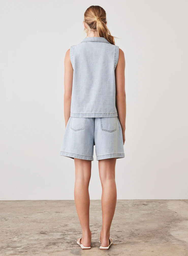 Esmaée - Riptide Denim Top