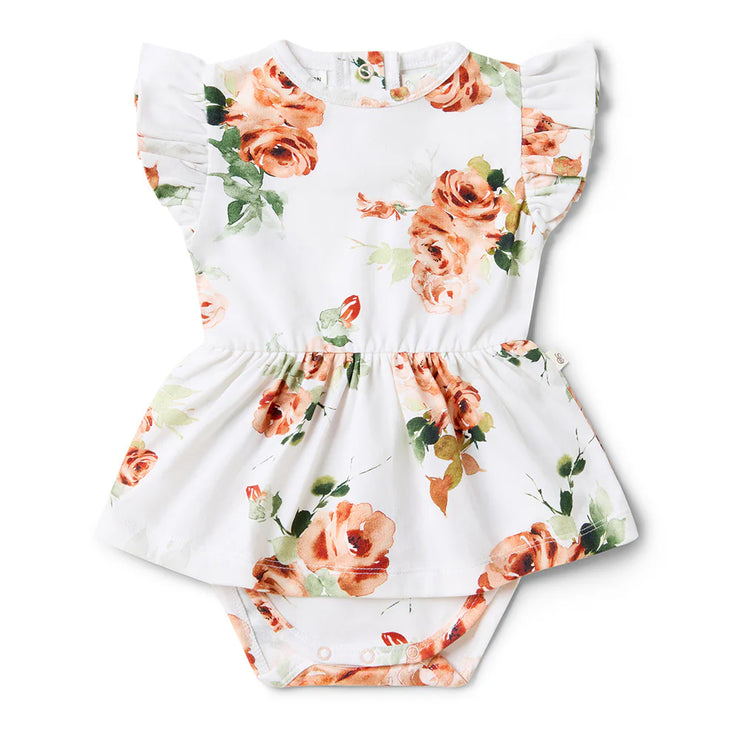 Baby Dress Short Sleeve - Rosebud