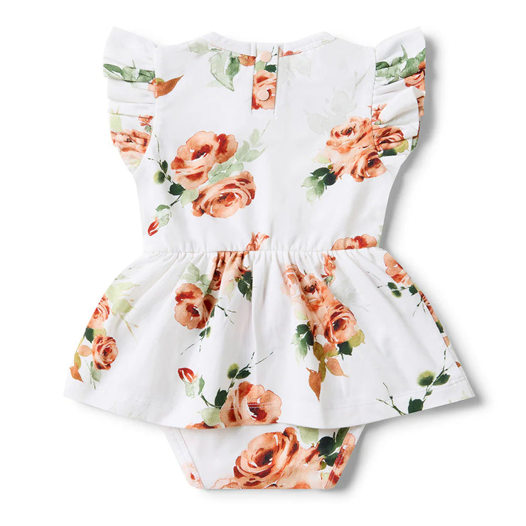 Baby Dress Short Sleeve - Rosebud