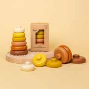 KiiN - Round Stacking Tower Toy