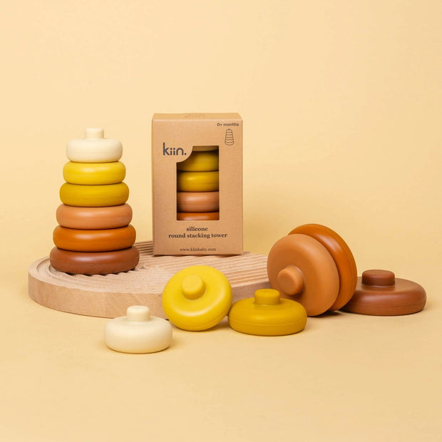 KiiN - Round Stacking Tower Toy