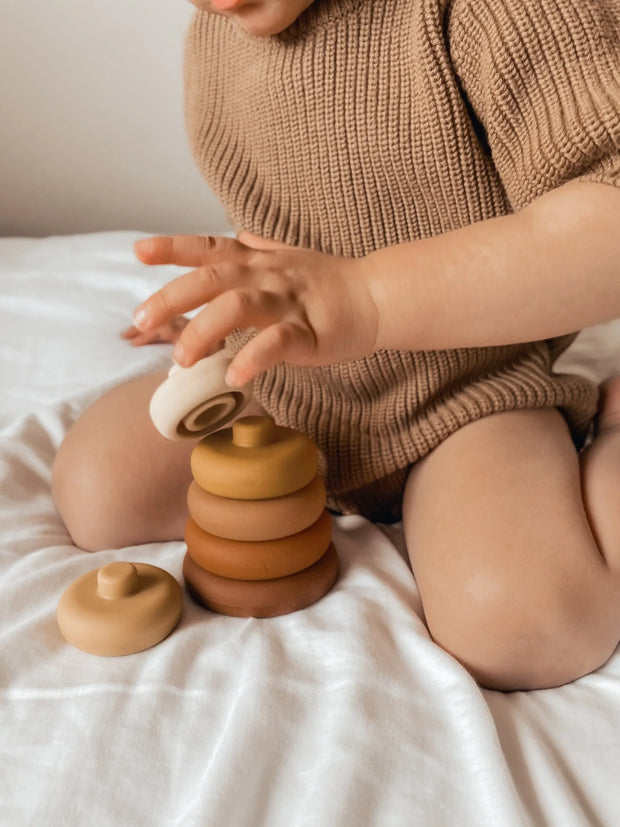 KiiN - Round Stacking Tower Toy