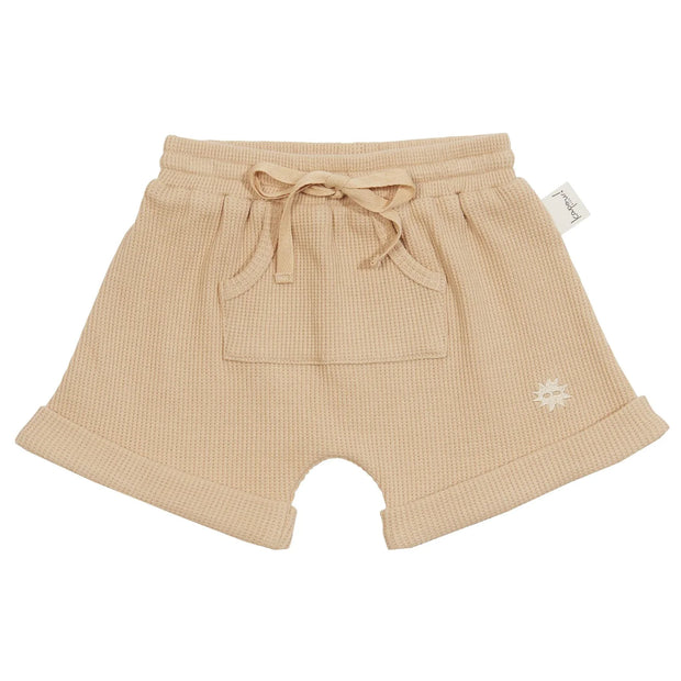 KAPOW - Sand Waffle Shorts