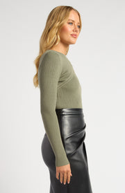 Samson Knit Top - Khaki